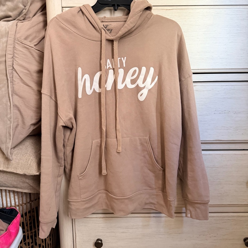 Beige Salty Honey Hoodie